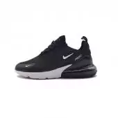 achat nike air max 270 femmes hommes prix bas classic black white